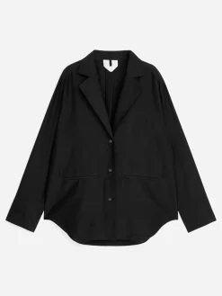 Eleganter Blazer im Hemden-Stil