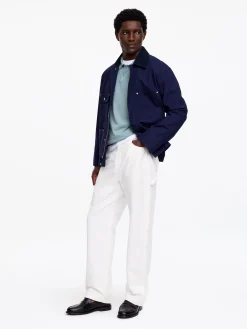 Feinstrick-Poloshirt