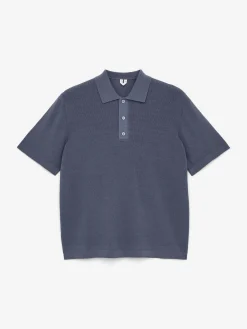 Feinstrick-Poloshirt