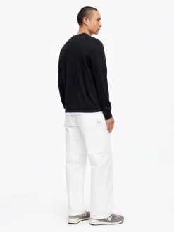 Feinstrickpullover aus Merinowolle