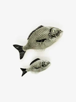 Fischförmige Platte von Bordallo Pinheiro, 15 cm