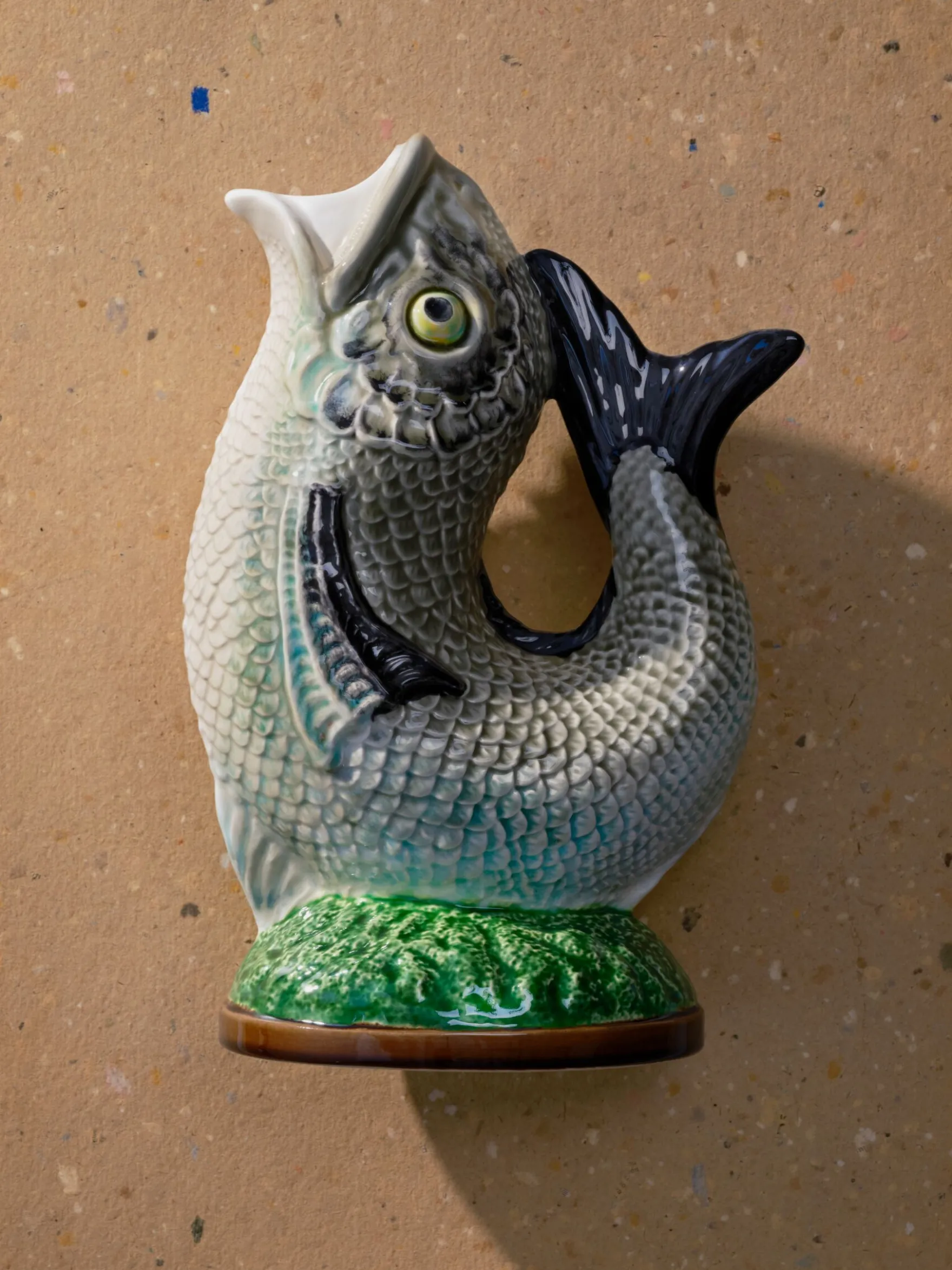 Fischförmiger Krug von Bordallo Pinheiro