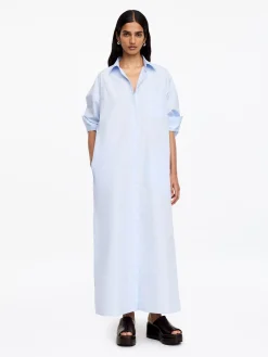 Flatform-Sandale aus Leder