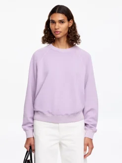 Frottee-Sweatshirt