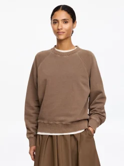 Frottee-Sweatshirt