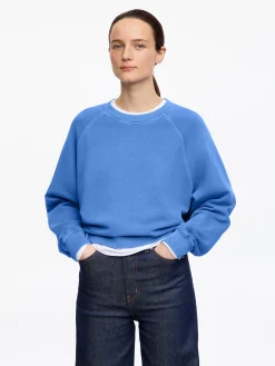 Frottee-Sweatshirt
