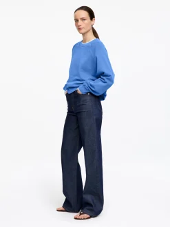 Frottee-Sweatshirt