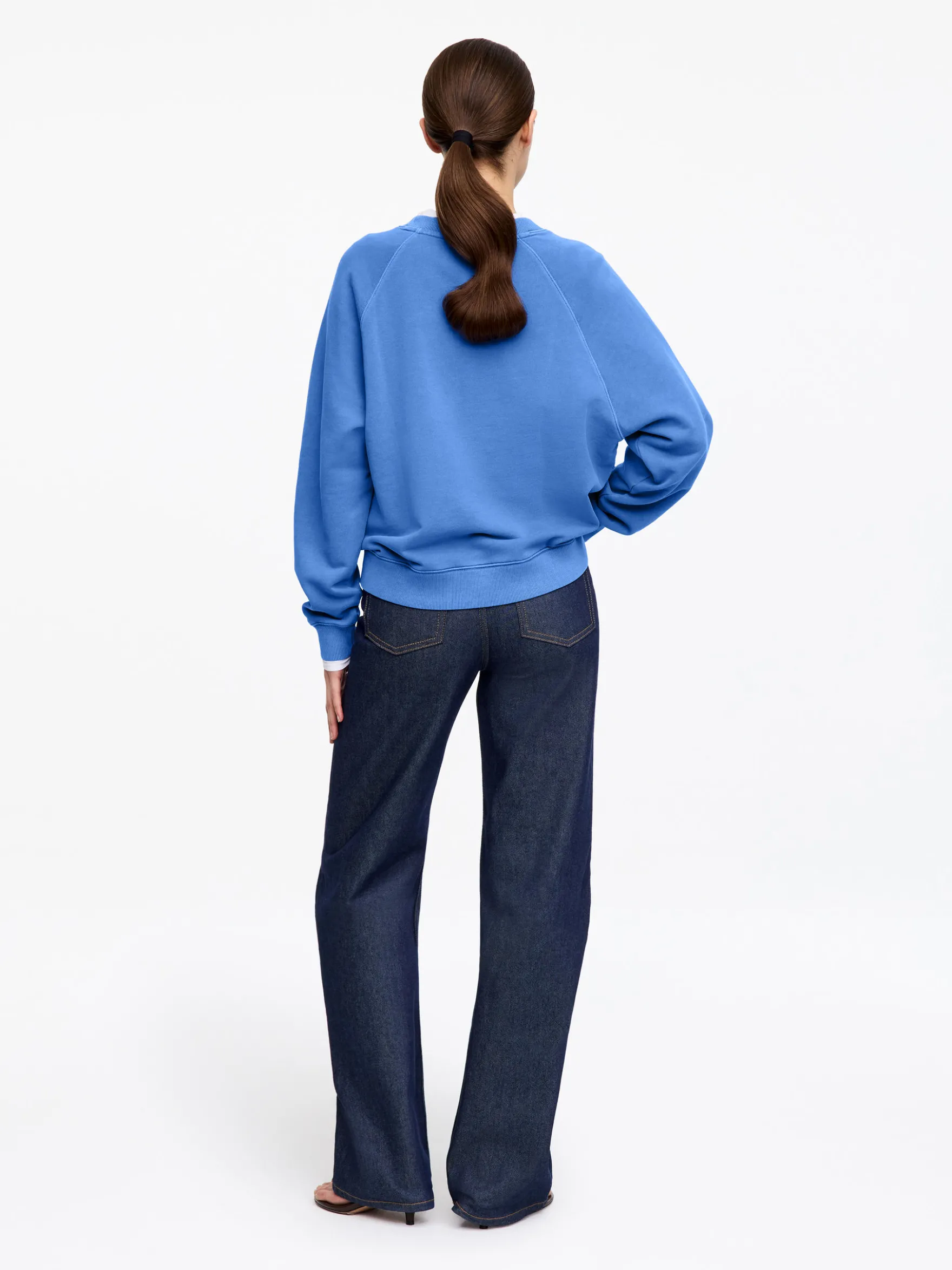 Frottee-Sweatshirt