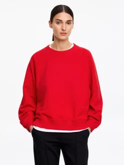Frottee-Sweatshirt