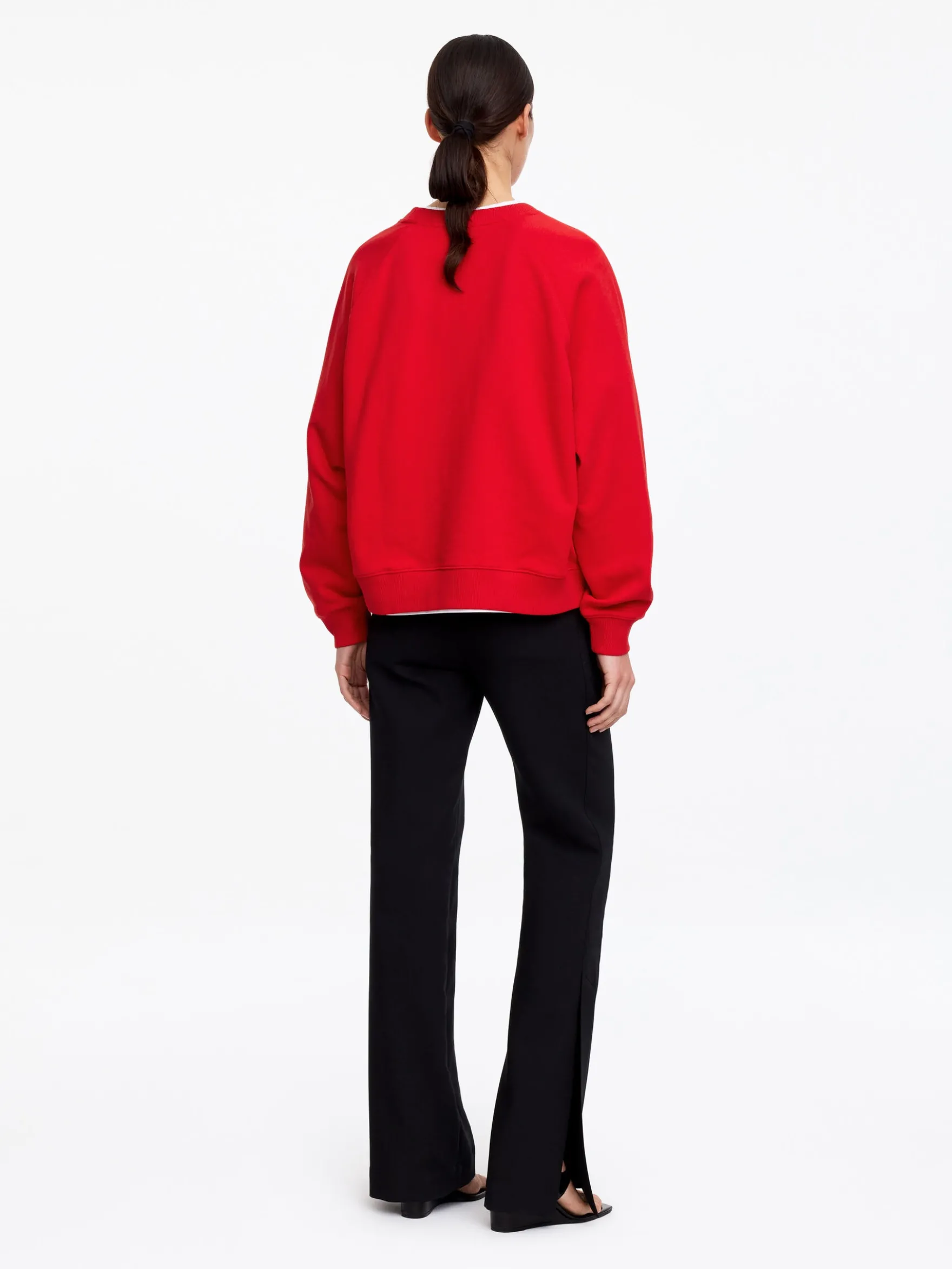 Frottee-Sweatshirt