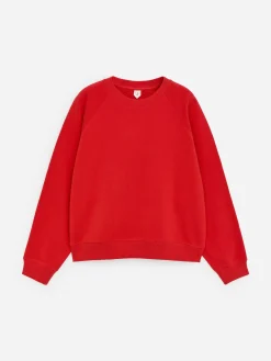 Frottee-Sweatshirt
