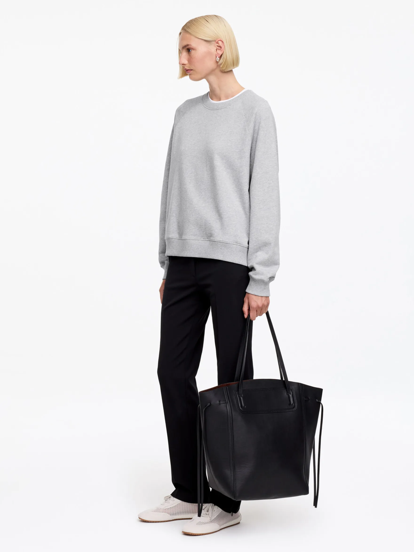 Frottee-Sweatshirt
