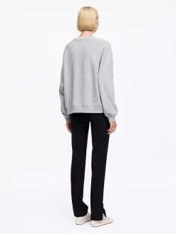 Frottee-Sweatshirt