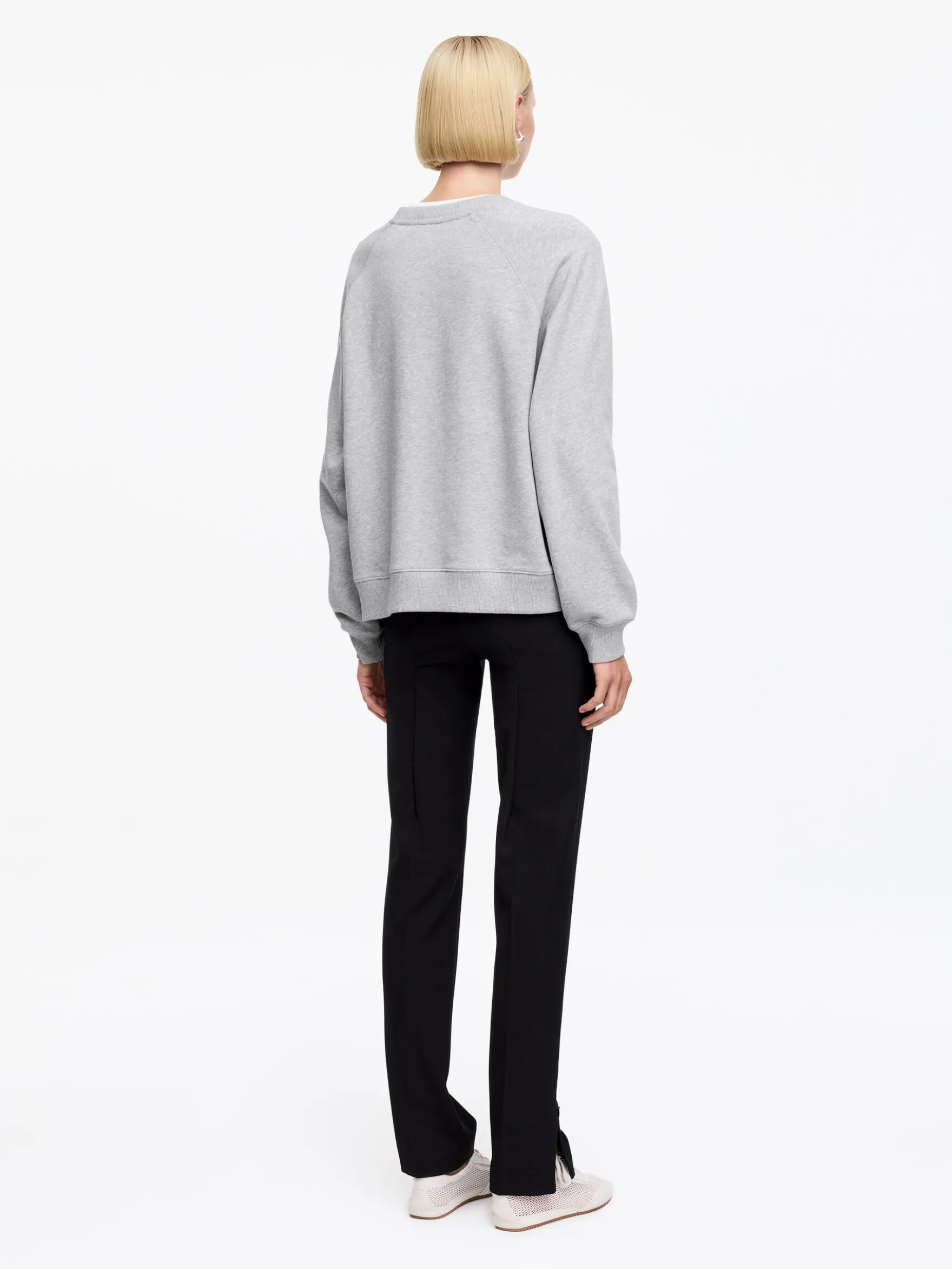 Frottee-Sweatshirt