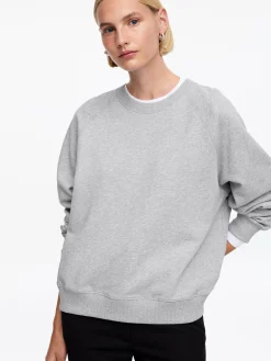Frottee-Sweatshirt