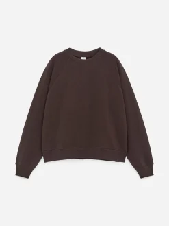 Frottee-Sweatshirt