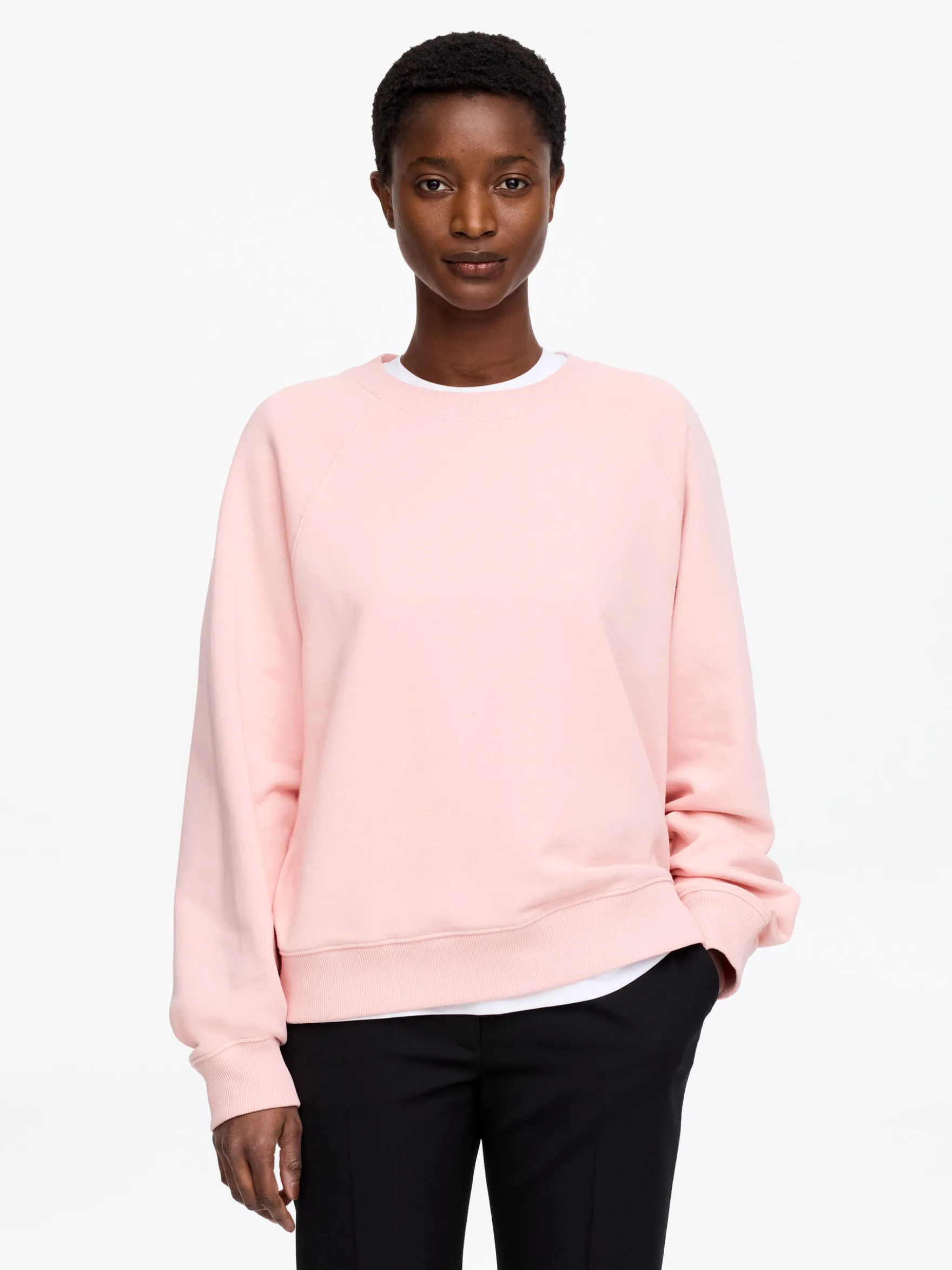 Frottee-Sweatshirt