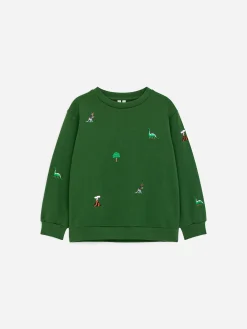 Frottee-Sweatshirt