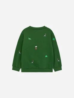 Frottee-Sweatshirt