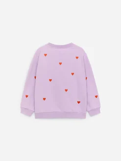 Frottee-Sweatshirt
