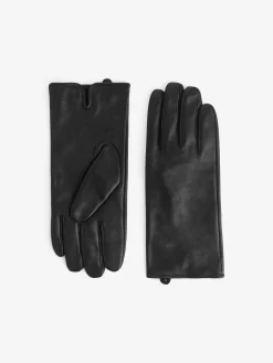 Gefütterte Lederhandschuhe