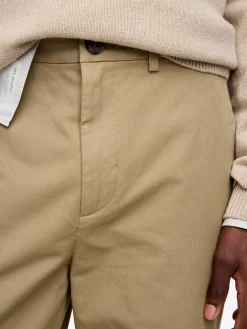 Gerade geschnittene Chino aus Baumwolle