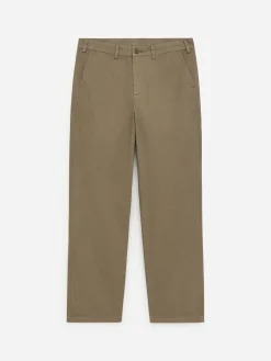 Gerade geschnittene Chino aus Baumwolle