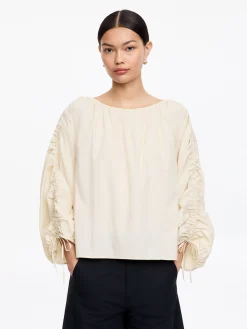 Geraffte Bluse