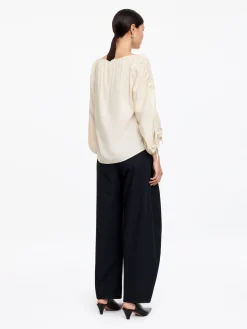 Geraffte Bluse