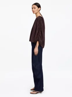Geraffte Bluse
