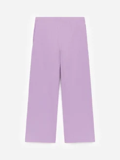 Gerippte Baumwollhose
