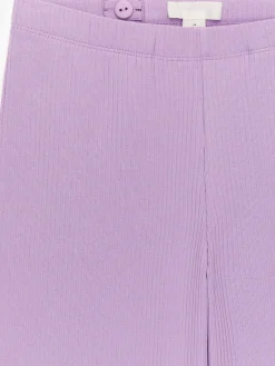 Gerippte Baumwollhose
