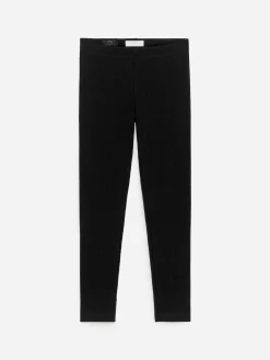 Gerippte Jersey-Leggings, 2er-Set
