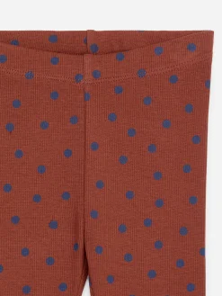 Gerippte Leggings