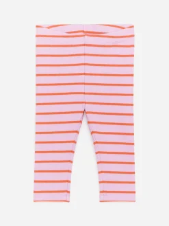 Gerippte Leggings
