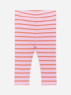 Gerippte Leggings