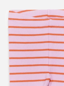 Gerippte Leggings