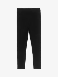 Gerippte Leggings aus Wollmischung
