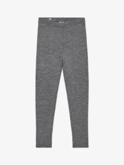 Gerippte Leggings aus Wollmischung