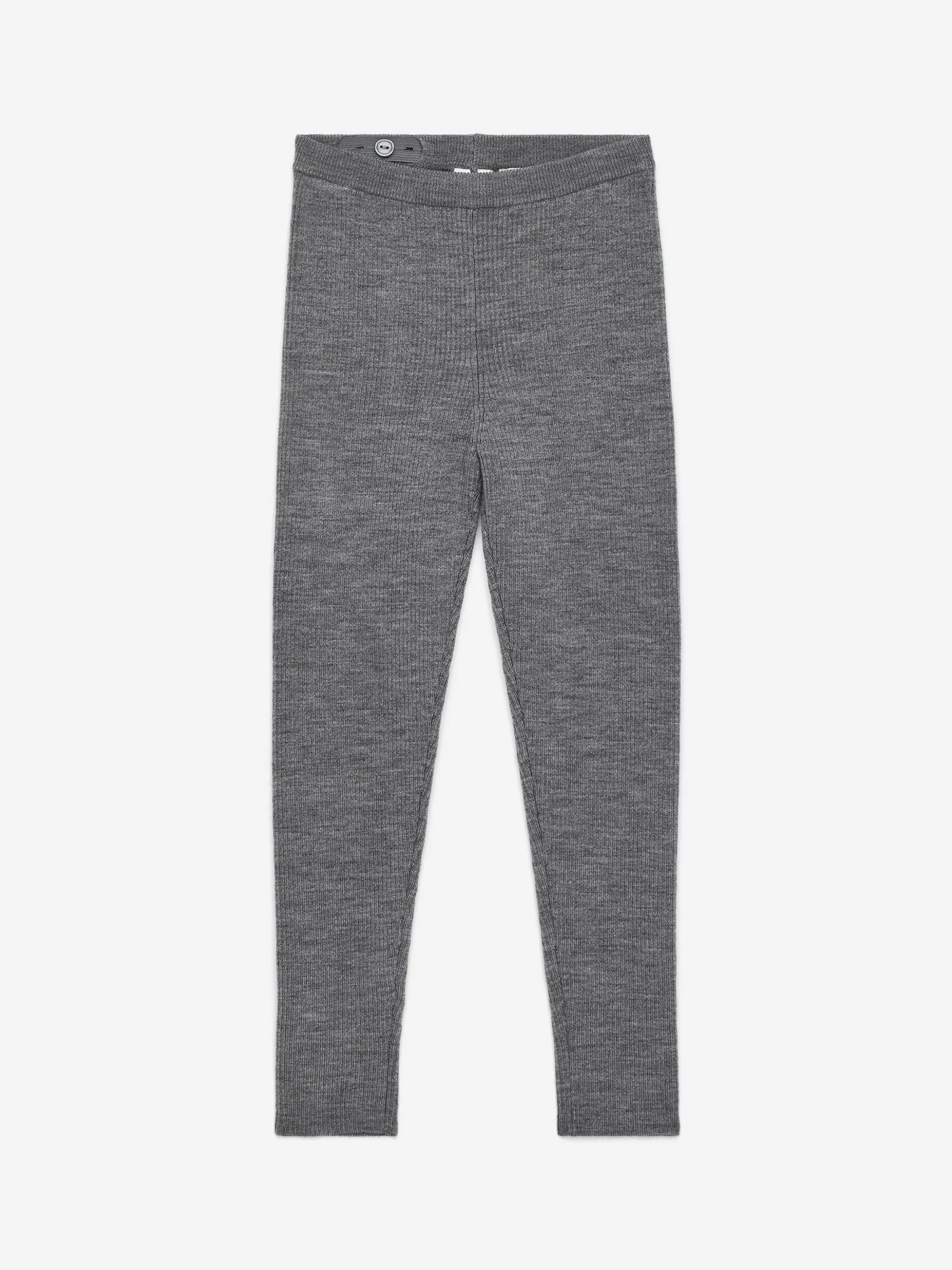 Gerippte Leggings aus Wollmischung