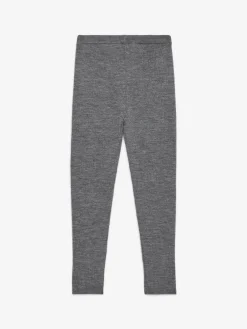 Gerippte Leggings aus Wollmischung