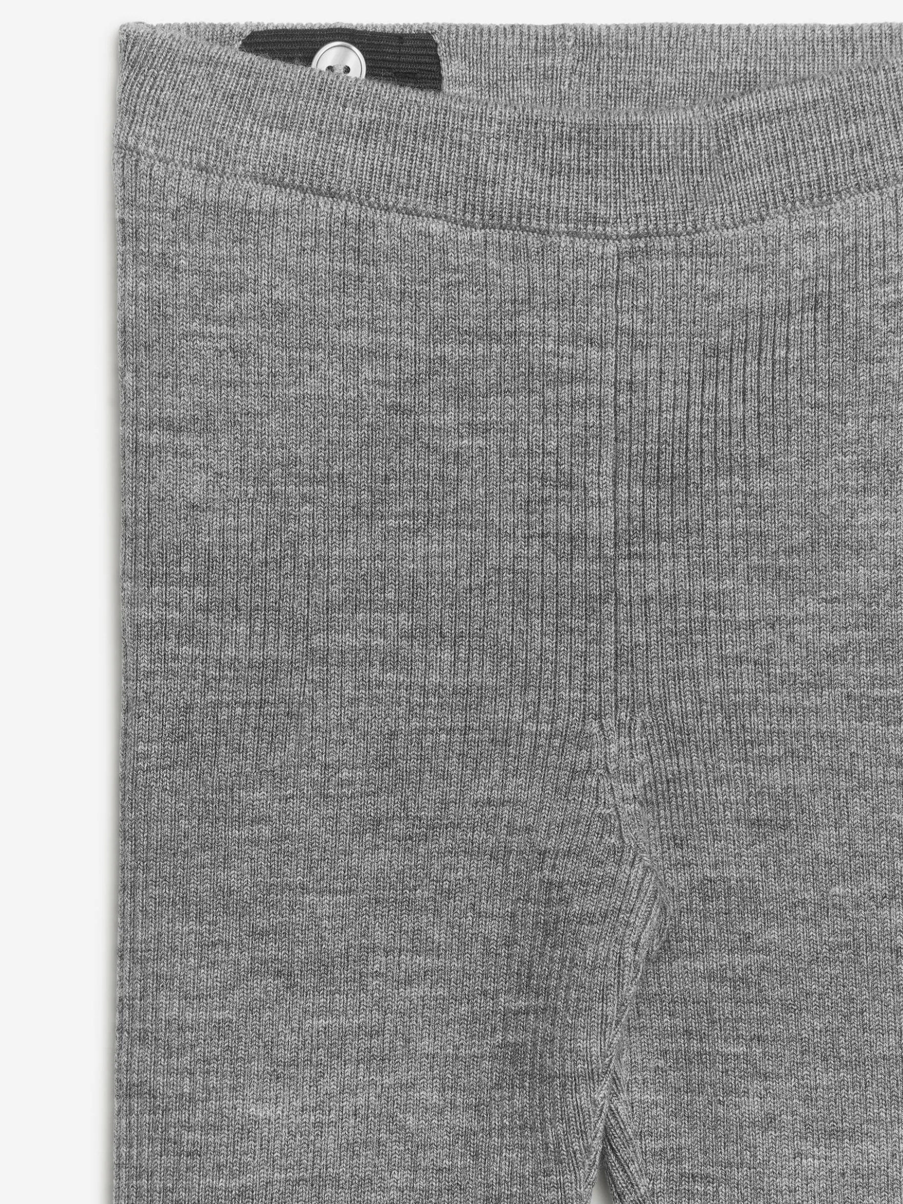 Gerippte Leggings aus Wollmischung