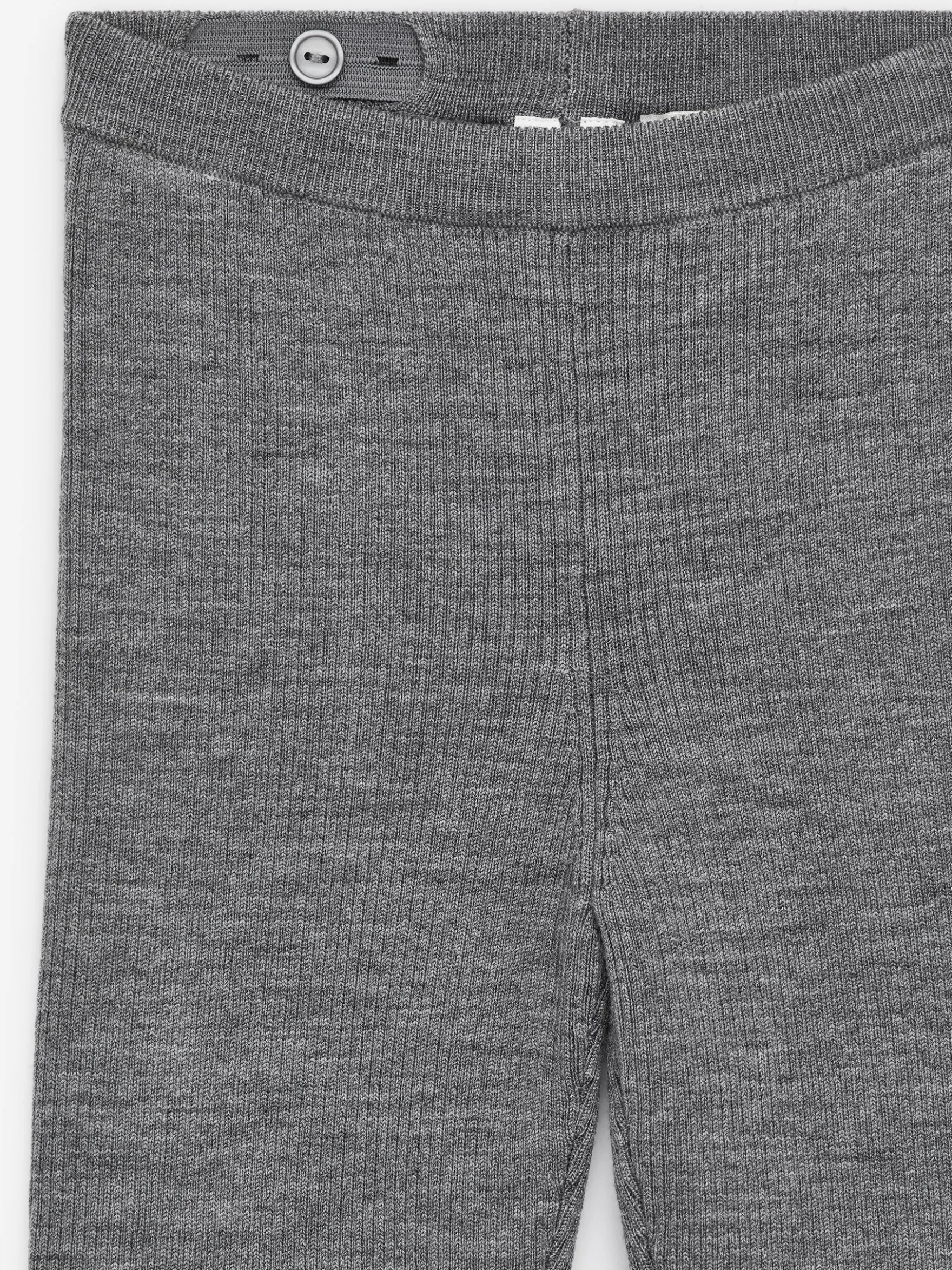 Gerippte Leggings aus Wollmischung