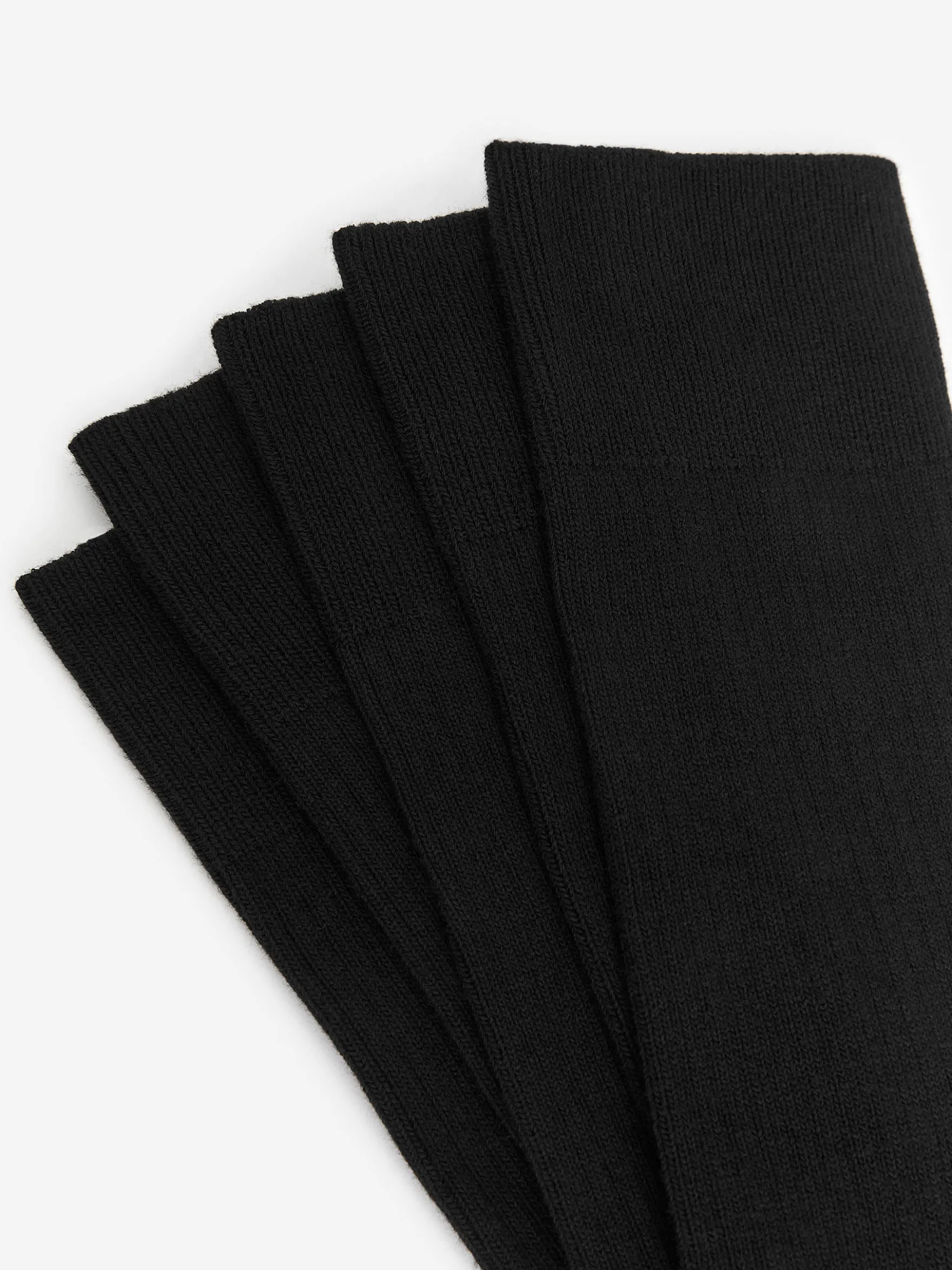 Gerippte Socken aus Supima-Baumwolle, 5er-Pack