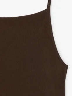 Geripptes Kleid