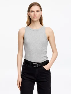 Geripptes Tanktop