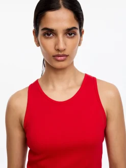 Geripptes Tanktop