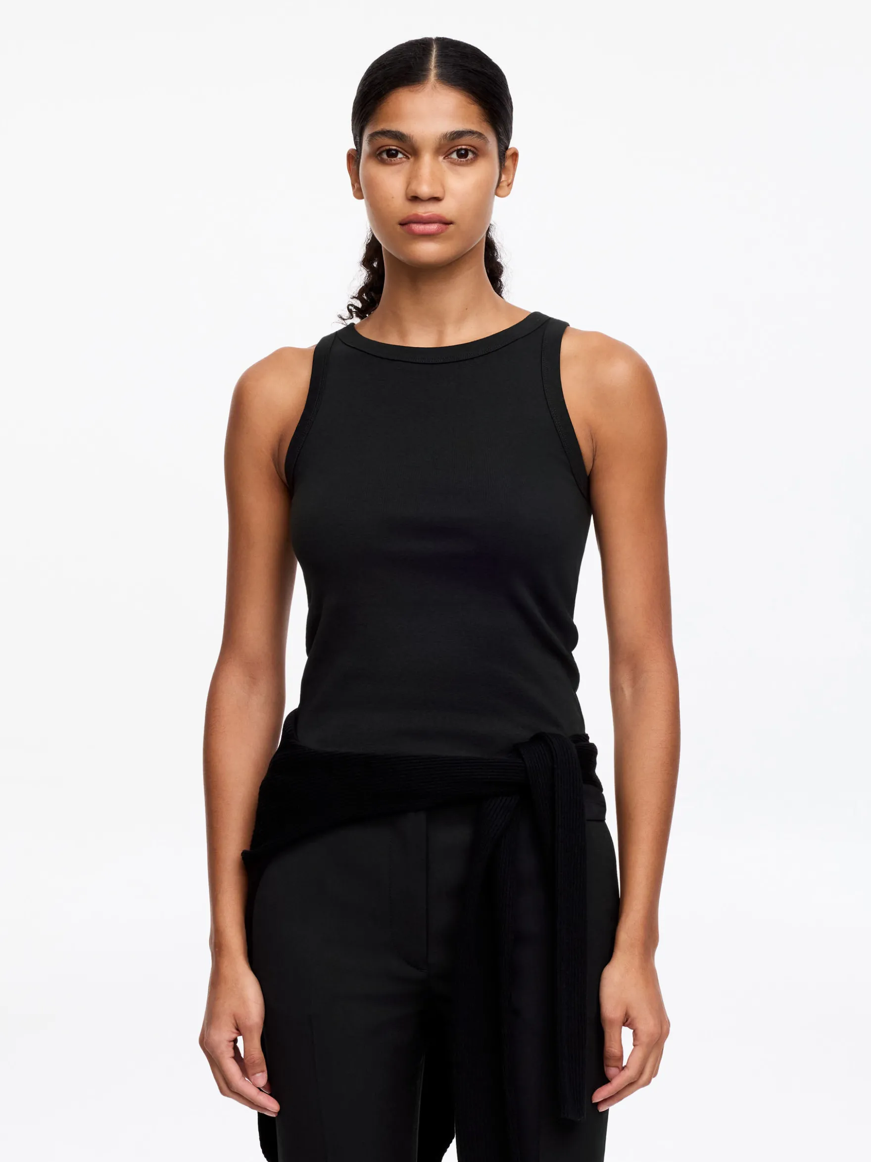 Geripptes Tanktop