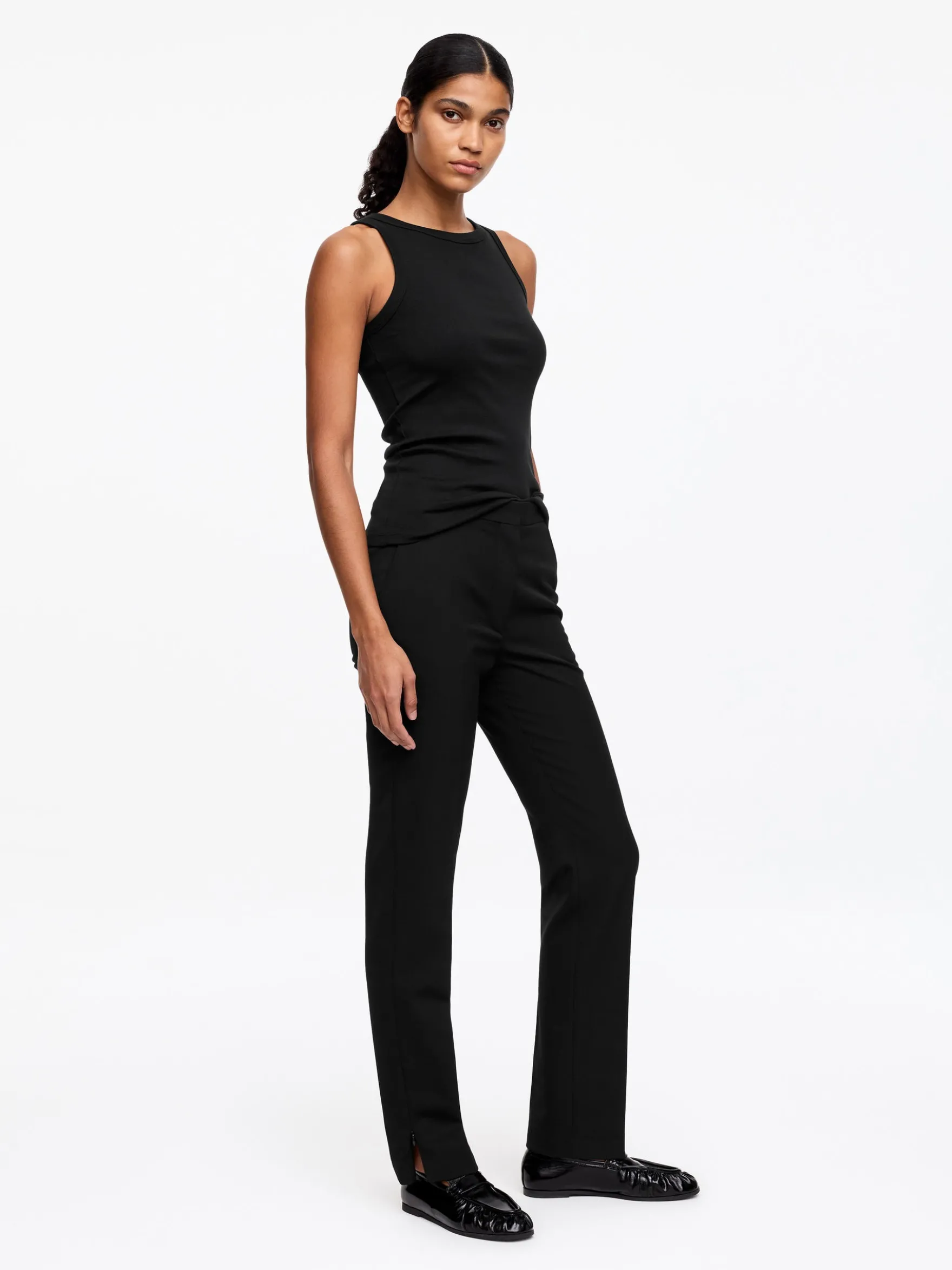 Geripptes Tanktop