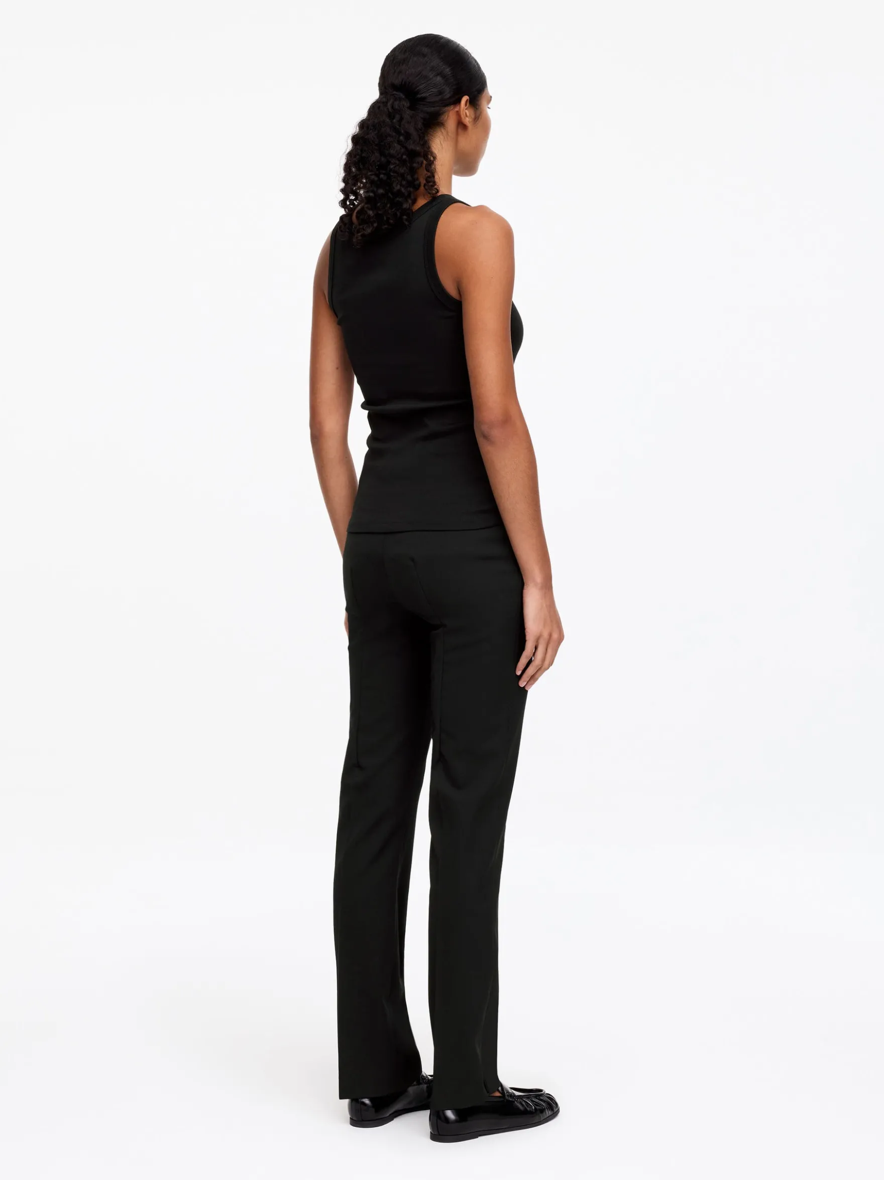 Geripptes Tanktop